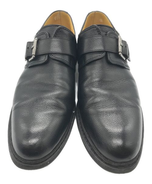 PARABOOT（パラブーツ）PARABOOT (パラブーツ) モンクストラップシューズ ブラック サイズ:9の古着・服飾アイテム