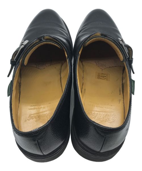 PARABOOT（パラブーツ）PARABOOT (パラブーツ) モンクストラップシューズ ブラック サイズ:9の古着・服飾アイテム