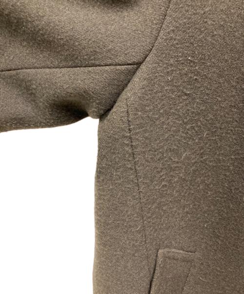 EMMA CLOTHES（エマクローズ）EMMA CLOTHES (エマクローズ) オーバーサイズ ビーバーメルトン ロングチェスターコート カーキ サイズ:SIZE Mの古着・服飾アイテム