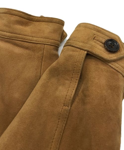 Rags McGREGOR（ラグスマックレガー）Rags McGREGOR (ラグスマックレガー) 4 BOTTONS LEATHER JACKET ブラウン サイズ:Mの古着・服飾アイテム