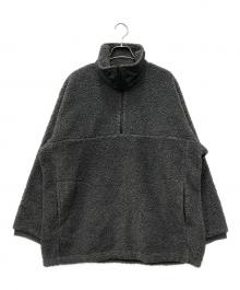 THE SHINZONE（ザ シンゾーン）の古着「ハーフジップボアフリースプルオーバー」｜グレー