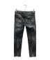 DSQUARED2 (ディースクエアード) ジェニファークロップドデニム ブラック サイズ:M：13000円