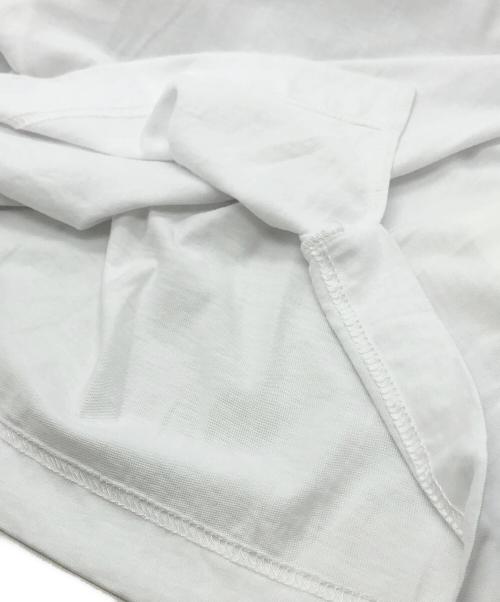 LACOSTE（ラコステ）LACOSTE (ラコステ) COMME des GARCONS SHIRT (コムデギャルソンシャツ) ツイストカットソー ホワイト サイズ:Sの古着・服飾アイテム