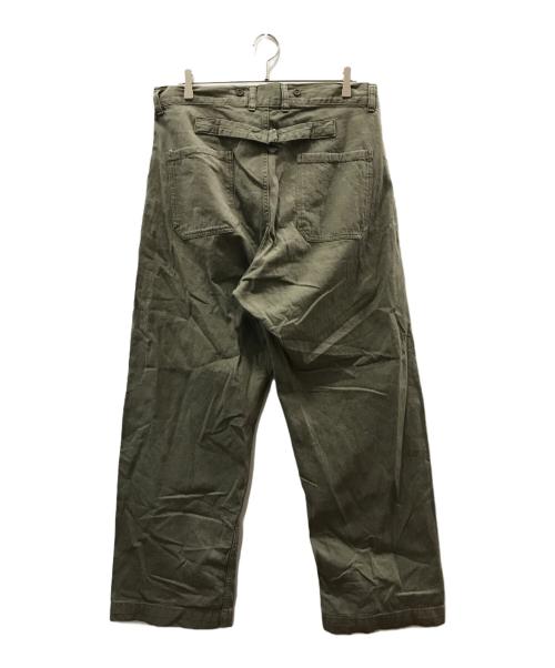 NIGEL CABOURN（ナイジェルケーボン）NIGEL CABOURN (ナイジェルケーボン) デッキパンツ オリーブ サイズ:34の古着・服飾アイテム