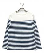 45Rフォーティファイブ・アール）の古着「バスクシャツ」｜ブルー