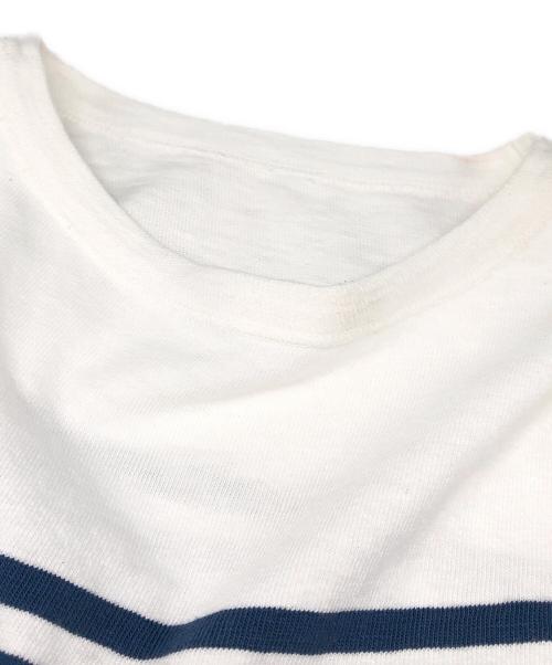 45R（フォーティファイブ・アール）45R (フォーティファイブ・アール) バスクシャツ ブルー サイズ:1の古着・服飾アイテム