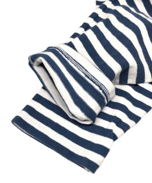 45R（フォーティファイブ・アール）45R (フォーティファイブ・アール) バスクシャツ ブルー サイズ:1の古着・服飾アイテム