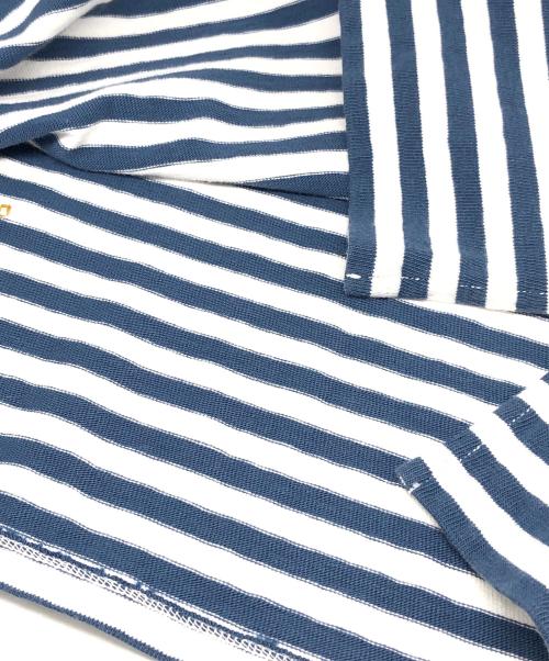 45R（フォーティファイブ・アール）45R (フォーティファイブ・アール) バスクシャツ ブルー サイズ:1の古着・服飾アイテム