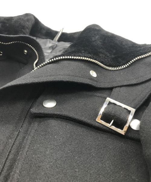 Christian Dior（クリスチャン ディオール）Christian Dior (クリスチャン ディオール) ミリタリーポケットウールコート ネイビー サイズ:44の古着・服飾アイテム