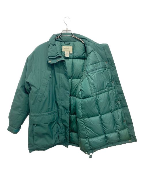 Eddie Bauer（エディーバウアー）Eddie Bauer (エディーバウアー) ダウンジャケット グリーン サイズ:Lの古着・服飾アイテム