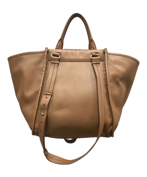 MaxMara（マックスマーラ）MaxMara (マックスマーラ) アイコン リバーシブル 2WAY トートバッグ ブラウン サイズ:下記参照の古着・服飾アイテム