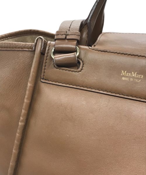 MaxMara（マックスマーラ）MaxMara (マックスマーラ) アイコン リバーシブル 2WAY トートバッグ ブラウン サイズ:下記参照の古着・服飾アイテム
