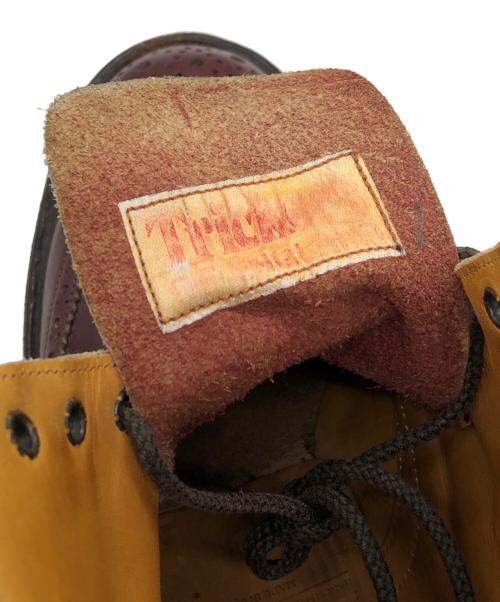 Tricker's（トリッカーズ）Tricker's (トリッカーズ) ウィングチップカントリーブーツ ブラウン サイズ:5 1/2の古着・服飾アイテム