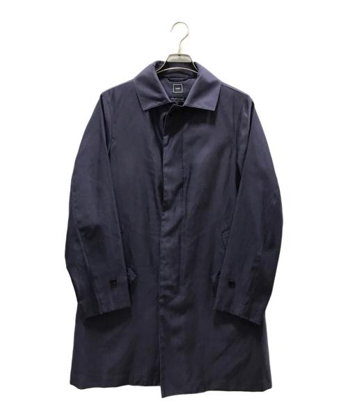 SHIPS（シップス）SHIPS (シップス) LORO PIANA RAIN SYSTEM コットン ステンカラーコート ネイビー サイズ:Mの古着・服飾アイテム