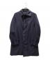 SHIPS（シップス）の古着「LORO PIANA RAIN SYSTEM コットン ステンカラーコート」｜ネイビー