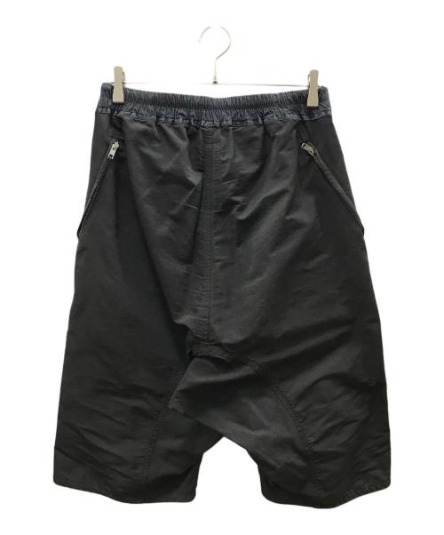 RICK OWENS（リックオウエンス）RICK OWENS (リックオウエンス) サルエルコットンハーフパンツ ブラック サイズ:36の古着・服飾アイテム