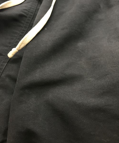 RICK OWENS（リックオウエンス）RICK OWENS (リックオウエンス) サルエルコットンハーフパンツ ブラック サイズ:36の古着・服飾アイテム