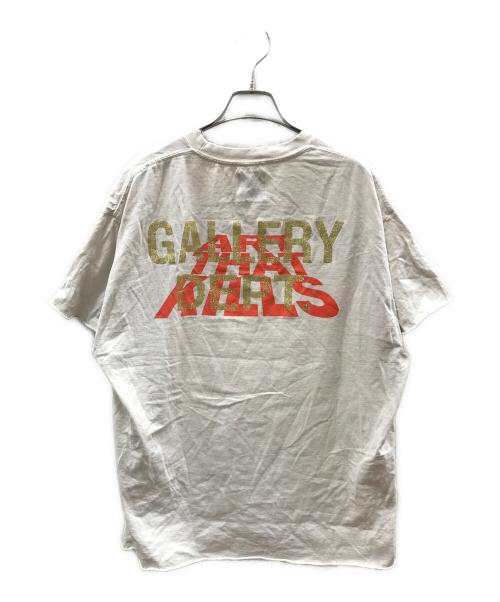 GALLERY DEPT（ギャラリー デプト）GALLERY DEPT (ギャラリー デプト) ATK Corona Tour T Shirt ホワイト サイズ:Lの古着・服飾アイテム