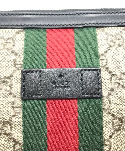 GUCCI（グッチ）GUCCI (グッチ) GGスプリームショルダーバッグ ベージュ サイズ:下記参照の古着・服飾アイテム