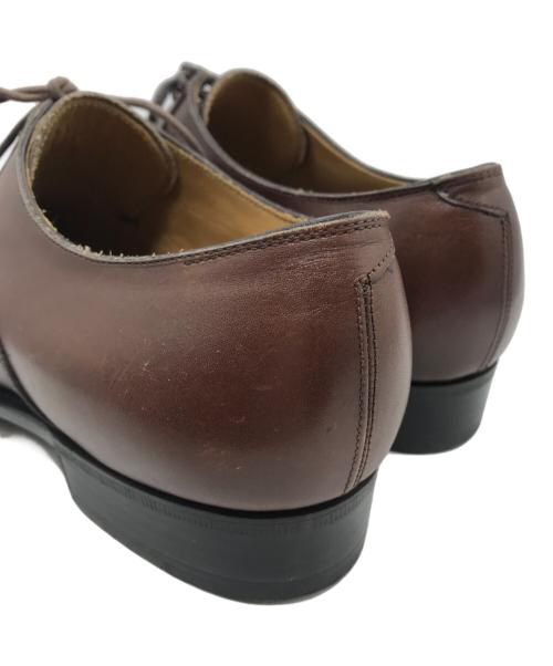 a piece of craftsman（ピースオブクラフツマン）a piece of craftsman (ピースオブクラフツマン) プレーントゥレザーシューズ ブラウン サイズ:6 1/2の古着・服飾アイテム