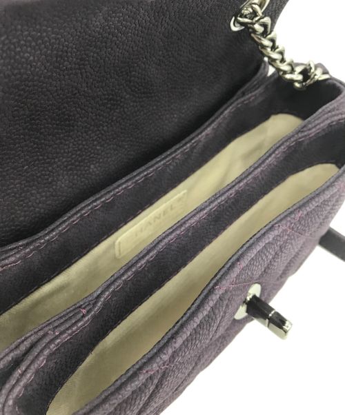 CHANEL（シャネル）CHANEL (シャネル) チェーンショルダーバッグ パープル サイズ:下記参照の古着・服飾アイテム