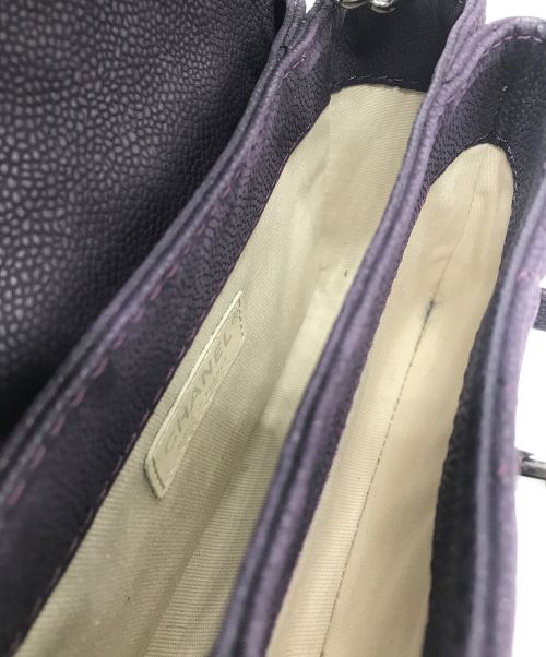 CHANEL（シャネル）CHANEL (シャネル) チェーンショルダーバッグ パープル サイズ:下記参照の古着・服飾アイテム