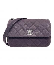 CHANEL（シャネル）の古着「マトラッセ20 チェーンショルダーバッグ」｜パープル