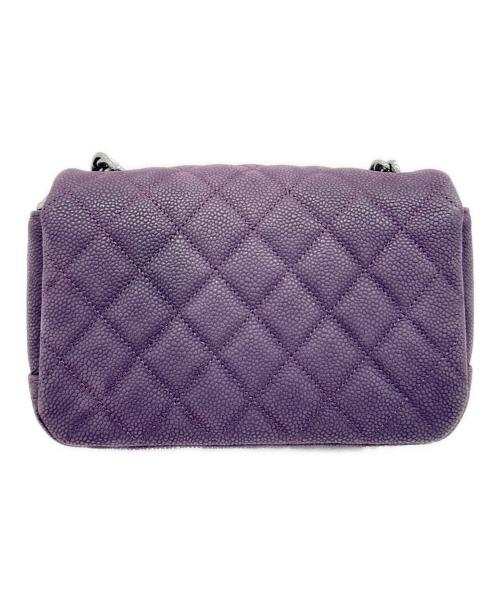 CHANEL（シャネル）CHANEL (シャネル) マトラッセ20 チェーンショルダーバッグ パープル サイズ:20の古着・服飾アイテム