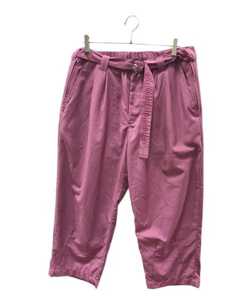 TIGHTBOOTH PRODUCTION（タイトブースプロダクション）TIGHTBOOTH PRODUCTION (タイトブースプロダクション) BAGGY SLACKS パープル サイズ:Lの古着・服飾アイテム