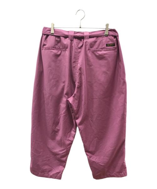 TIGHTBOOTH PRODUCTION（タイトブースプロダクション）TIGHTBOOTH PRODUCTION (タイトブースプロダクション) BAGGY SLACKS パープル サイズ:Lの古着・服飾アイテム