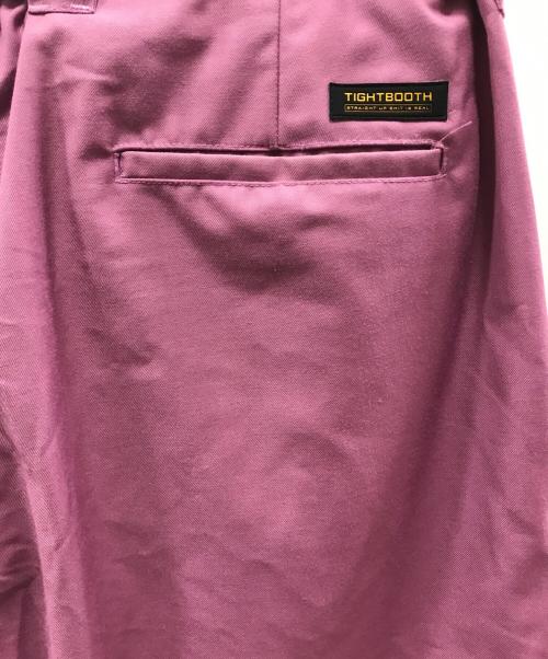 TIGHTBOOTH PRODUCTION（タイトブースプロダクション）TIGHTBOOTH PRODUCTION (タイトブースプロダクション) BAGGY SLACKS パープル サイズ:Lの古着・服飾アイテム
