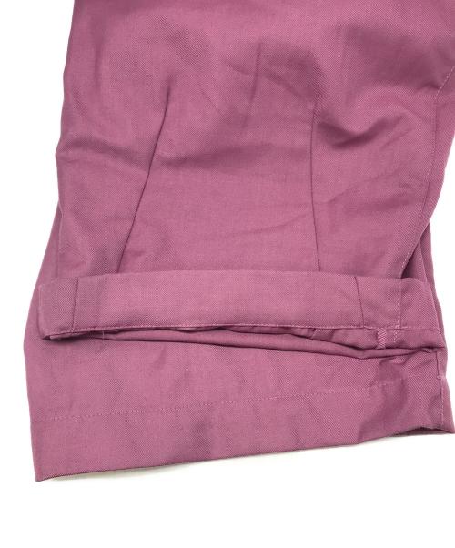 TIGHTBOOTH PRODUCTION（タイトブースプロダクション）TIGHTBOOTH PRODUCTION (タイトブースプロダクション) BAGGY SLACKS パープル サイズ:Lの古着・服飾アイテム