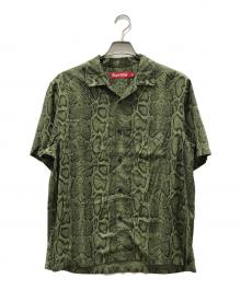 SUPREME（シュプリーム）の古着「Snake S/S Shirt」｜グリーン