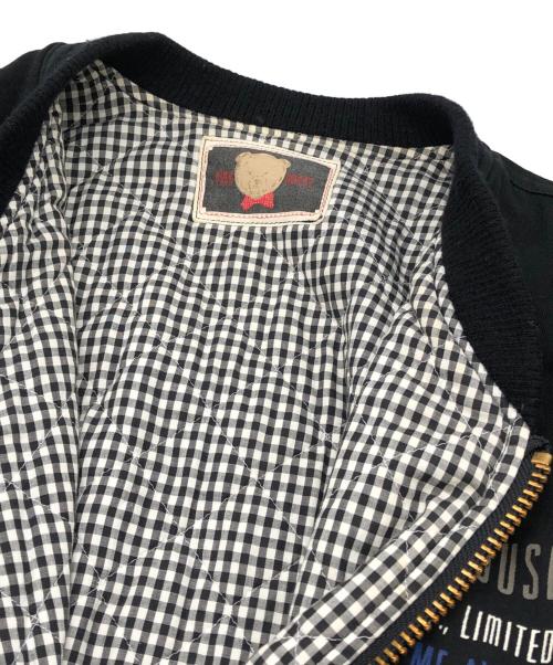 PINK HOUSE（ピンクハウス）PINK HOUSE (ピンクハウス) ジップブルゾン ブラック サイズ:下記参照の古着・服飾アイテム