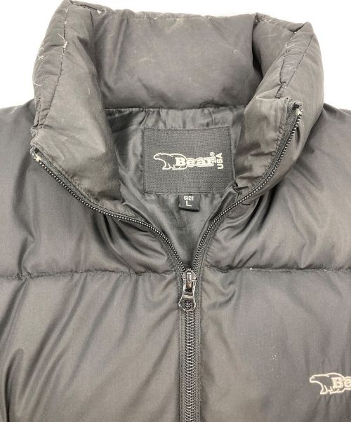 Bear（ベアー）Bear (ベアー) ダウンジャケット ブラック サイズ:SIZE Lの古着・服飾アイテム