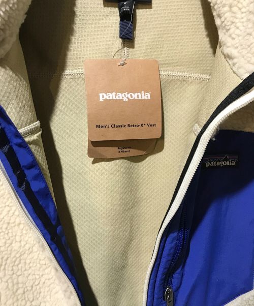 Patagonia（パタゴニア）Patagonia (パタゴニア) レトロX クラシックベスト アイボリー サイズ:M 未使用品の古着・服飾アイテム