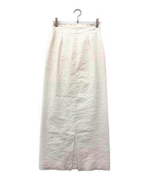 biotope（ビオトープ）biotope (ビオトープ) sheer tight skirt ホワイト サイズ:1の古着・服飾アイテム