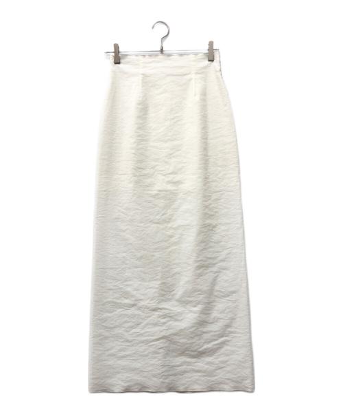 biotope（ビオトープ）biotope (ビオトープ) sheer tight skirt ホワイト サイズ:1の古着・服飾アイテム