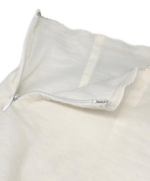 biotope（ビオトープ）biotope (ビオトープ) sheer tight skirt ホワイト サイズ:1の古着・服飾アイテム