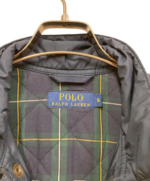 POLO RALPH LAUREN（ポロ・ラルフローレン）POLO RALPH LAUREN (ポロ・ラルフローレン) キルティングベスト ネイビー サイズ:Sの古着・服飾アイテム