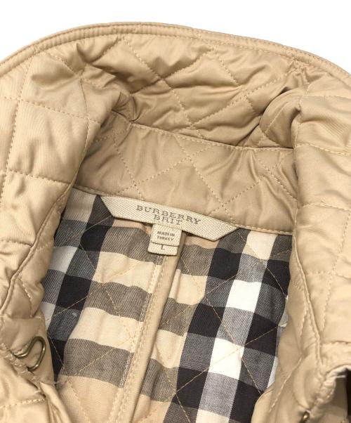 BURBERRY BRIT（バーバリーブリット）BURBERRY BRIT (バーバリーブリット) キルティングコート ベージュ サイズ:Lの古着・服飾アイテム
