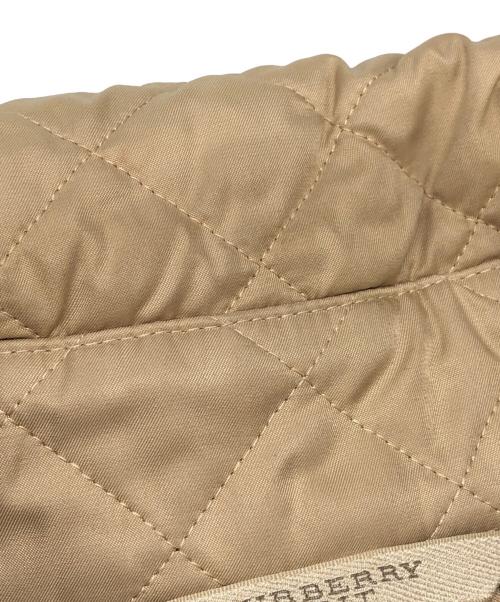 BURBERRY BRIT（バーバリーブリット）BURBERRY BRIT (バーバリーブリット) キルティングコート ベージュ サイズ:Lの古着・服飾アイテム