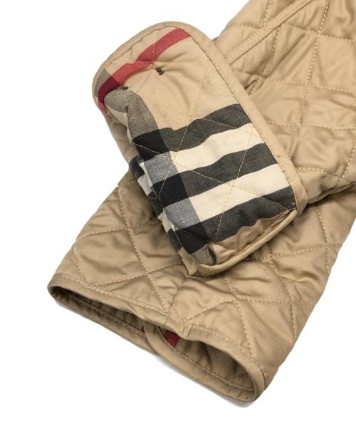BURBERRY BRIT（バーバリーブリット）BURBERRY BRIT (バーバリーブリット) キルティングコート ベージュ サイズ:Lの古着・服飾アイテム
