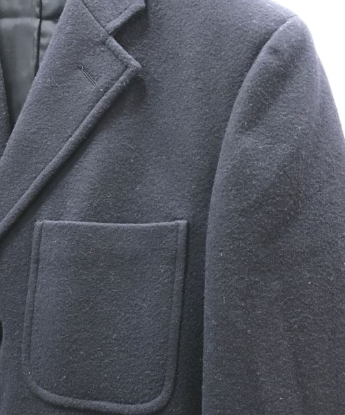 BROOKS BROTHERS（ブルックスブラザーズ）BROOKS BROTHERS (ブルックスブラザーズ) チェスターコート ネイビー サイズ:Lの古着・服飾アイテム