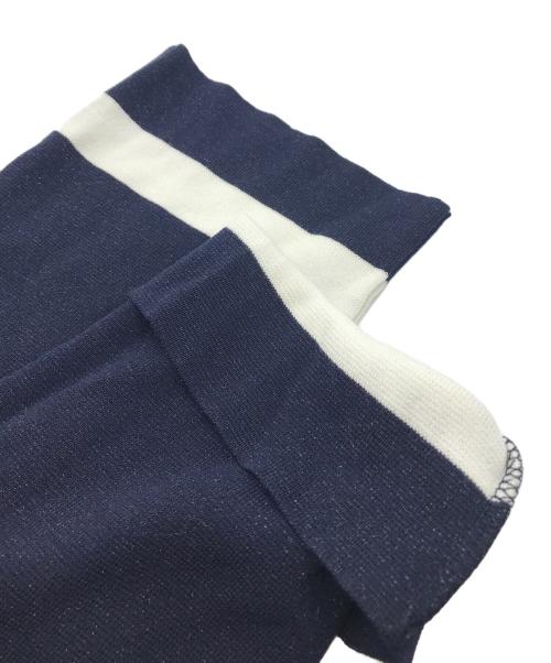 HERNO（ヘルノ）HERNO (ヘルノ) ナイロン切替ニットカーディガン ネイビー サイズ:48の古着・服飾アイテム