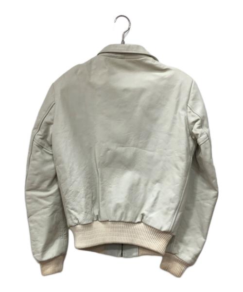 Reminiscence（レミニセンス）Reminiscence (レミニセンス) レザージャケット ホワイト サイズ:38の古着・服飾アイテム