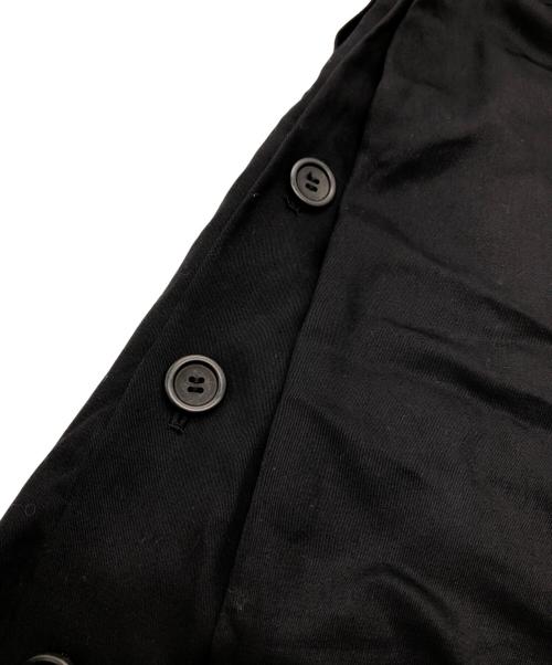 Y's（ワイズ）Y's (ワイズ) サイドボタン ジャンパースカート ブラック サイズ:Fの古着・服飾アイテム
