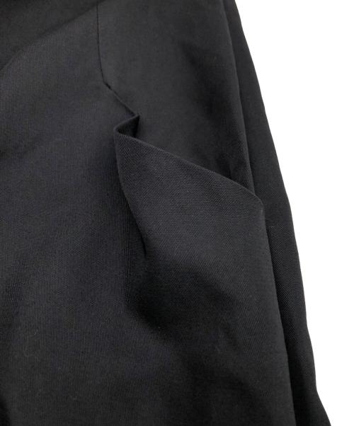 Y's（ワイズ）Y's (ワイズ) サイドボタン ジャンパースカート ブラック サイズ:Fの古着・服飾アイテム