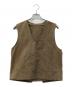 arts&crafts（アーツアンドクラフツ）の古着「別注 パラフィン加工ハンティングベスト」｜ブラウン