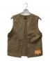 arts&crafts (アーツアンドクラフツ) kenneth field (ケネスフィールド) BEAMS PLUS (ビームスプラス) 別注 パラフィン加工ハンティングベスト ブラウン サイズ:S：9000円
